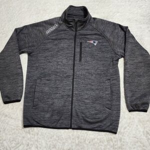NFL Men's New England Patriots Sweatshirt Size XL Grey G-Ill Apparel Group